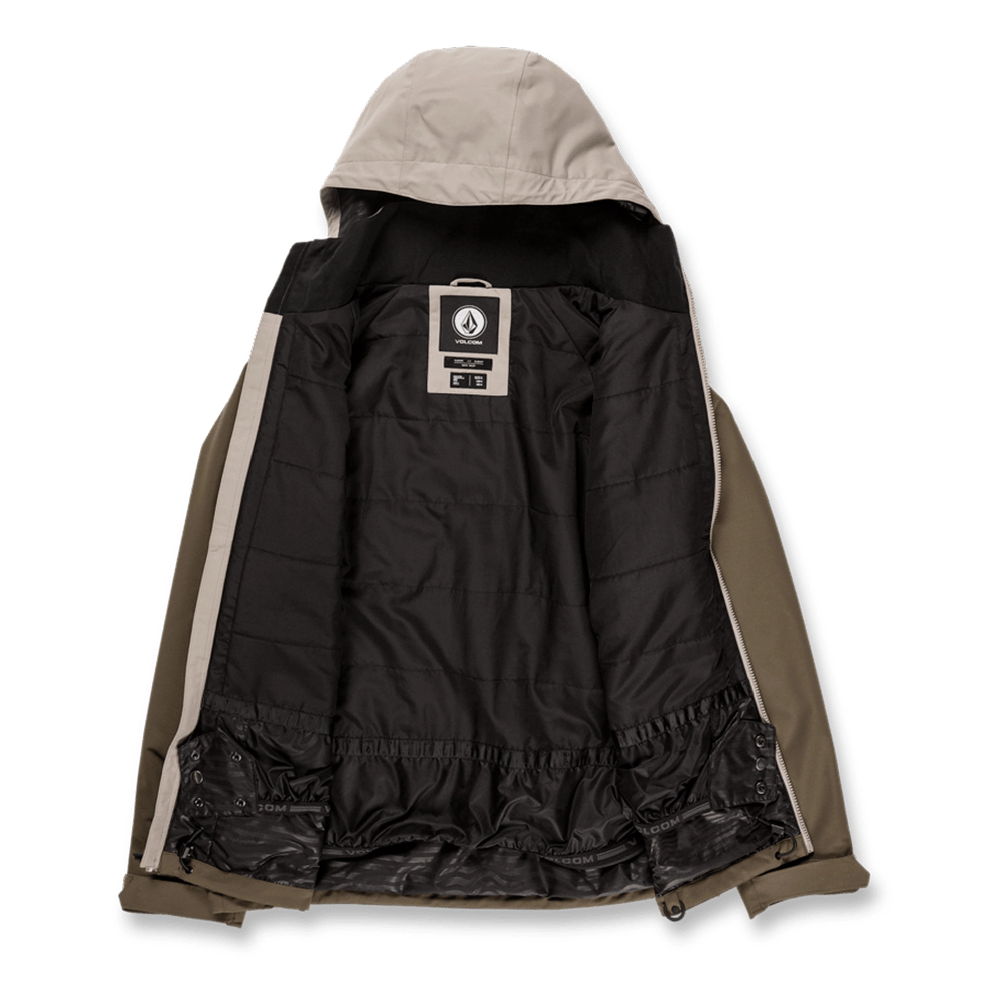 Volcom Mens 2836 Insulated Jacket 4 Volcom Mens 2836 Insulated Jacket - Image 4