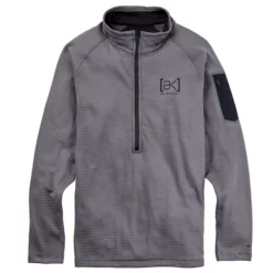 Burton Mens [ak] Helium Power Grid™ Half-Zip Fleece