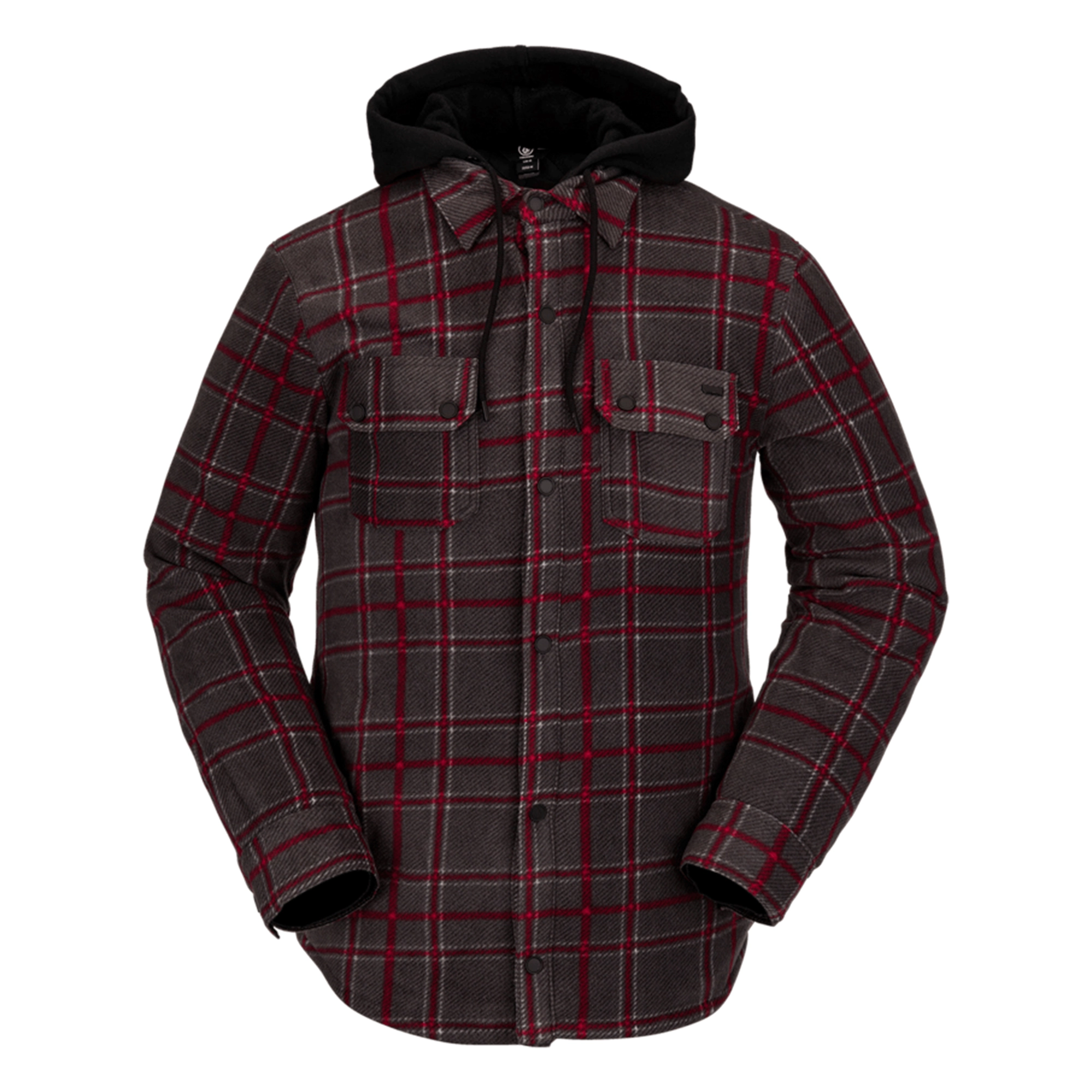 Volcom Mens Field Insulated Flannel Jacket 1 Volcom Mens Field Insulated Flannel Jacket