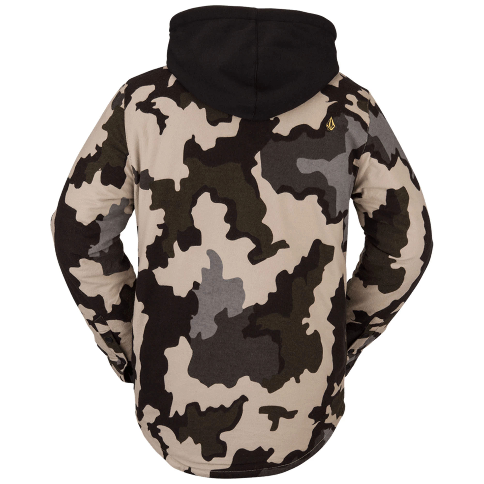 Volcom Men's Field Flannel Insulated Jacket 2 Volcom Men's Field Flannel Insulated Jacket - Image 2