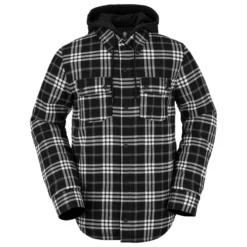 Volcom Men's Field Flannel Insulated Jacket 9 Volcom Men's Field Flannel Insulated Jacket -686 shop unnamed file 4188