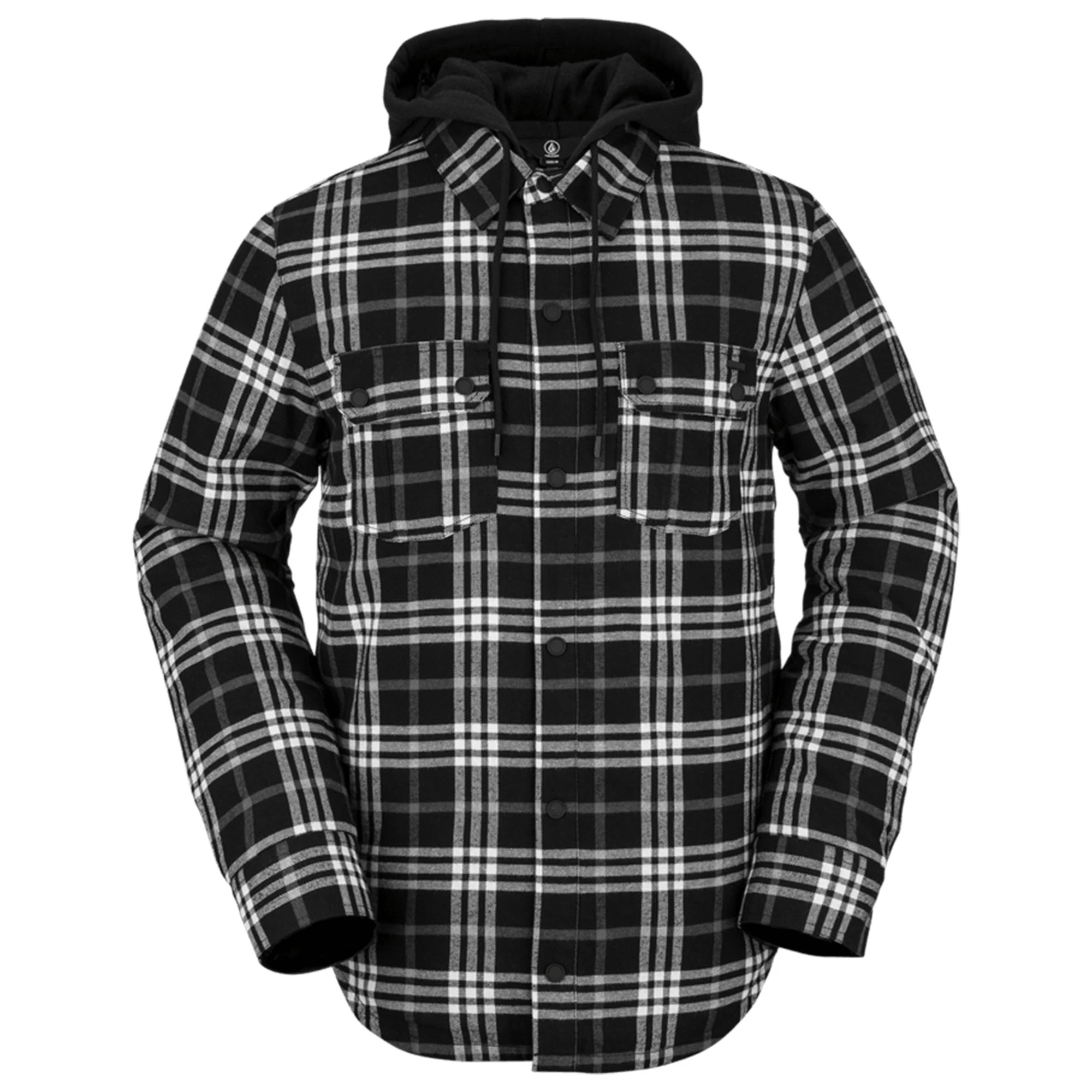 Volcom Men's Field Flannel Insulated Jacket 4 Volcom Men's Field Flannel Insulated Jacket - Image 4