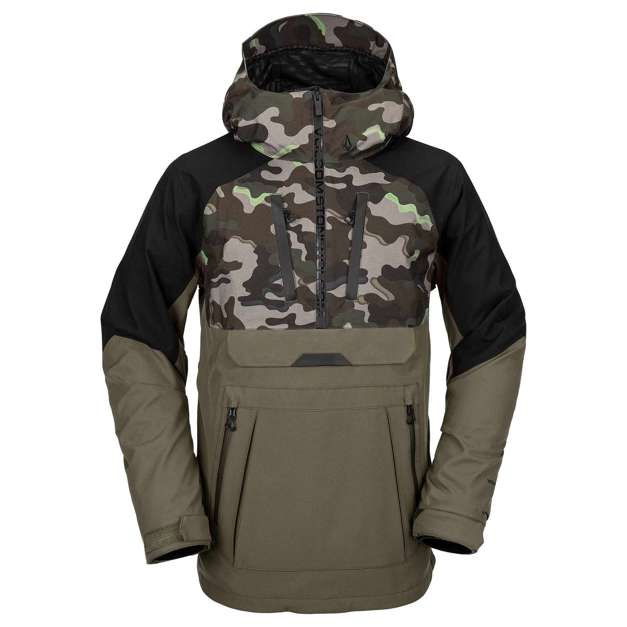 Volcom Men's Brighton Pullover Jacket 1 Volcom Men's Brighton Pullover Jacket