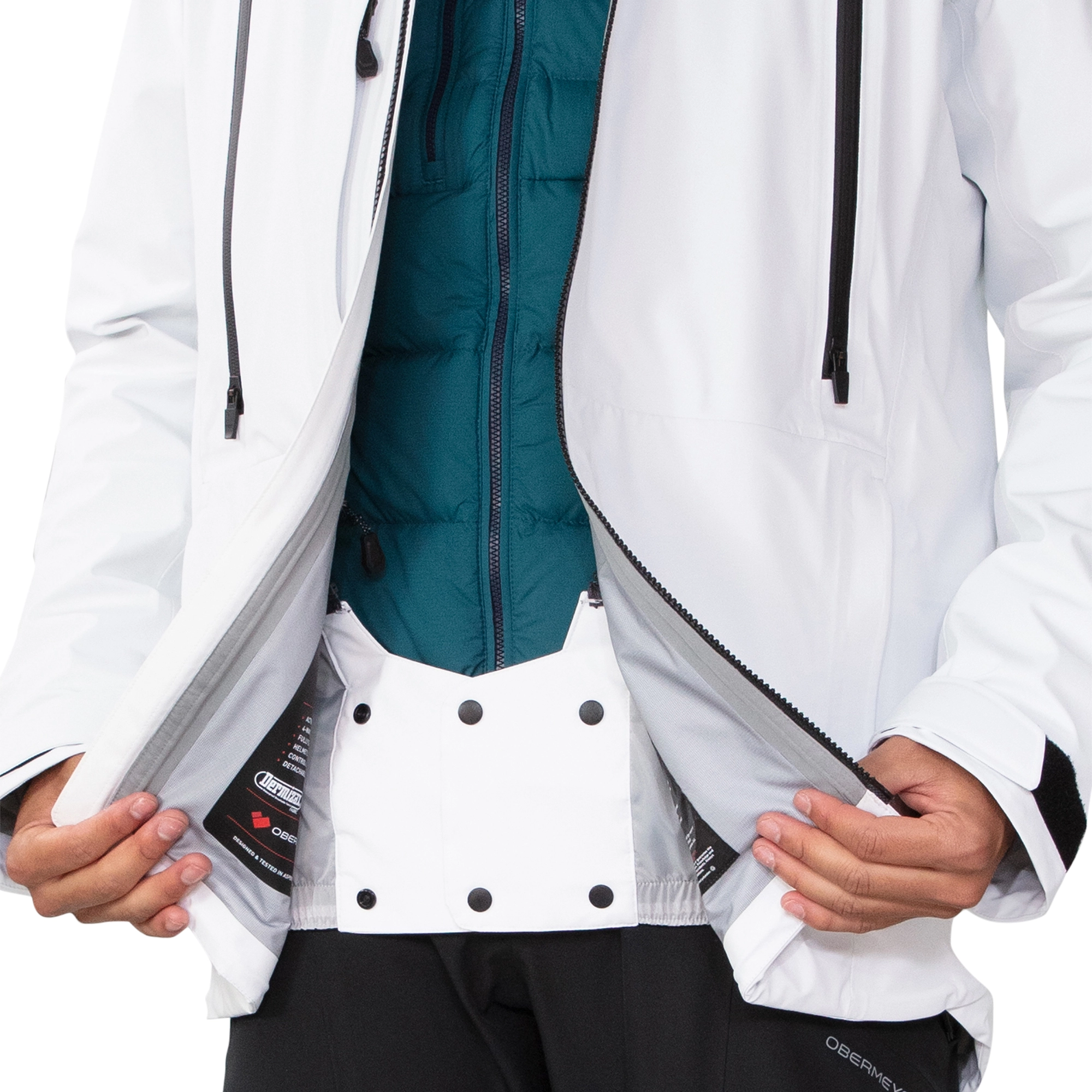 Obermeyer Mens Highlands Shell Jacket 7 Obermeyer Mens Highlands Shell Jacket - Image 7