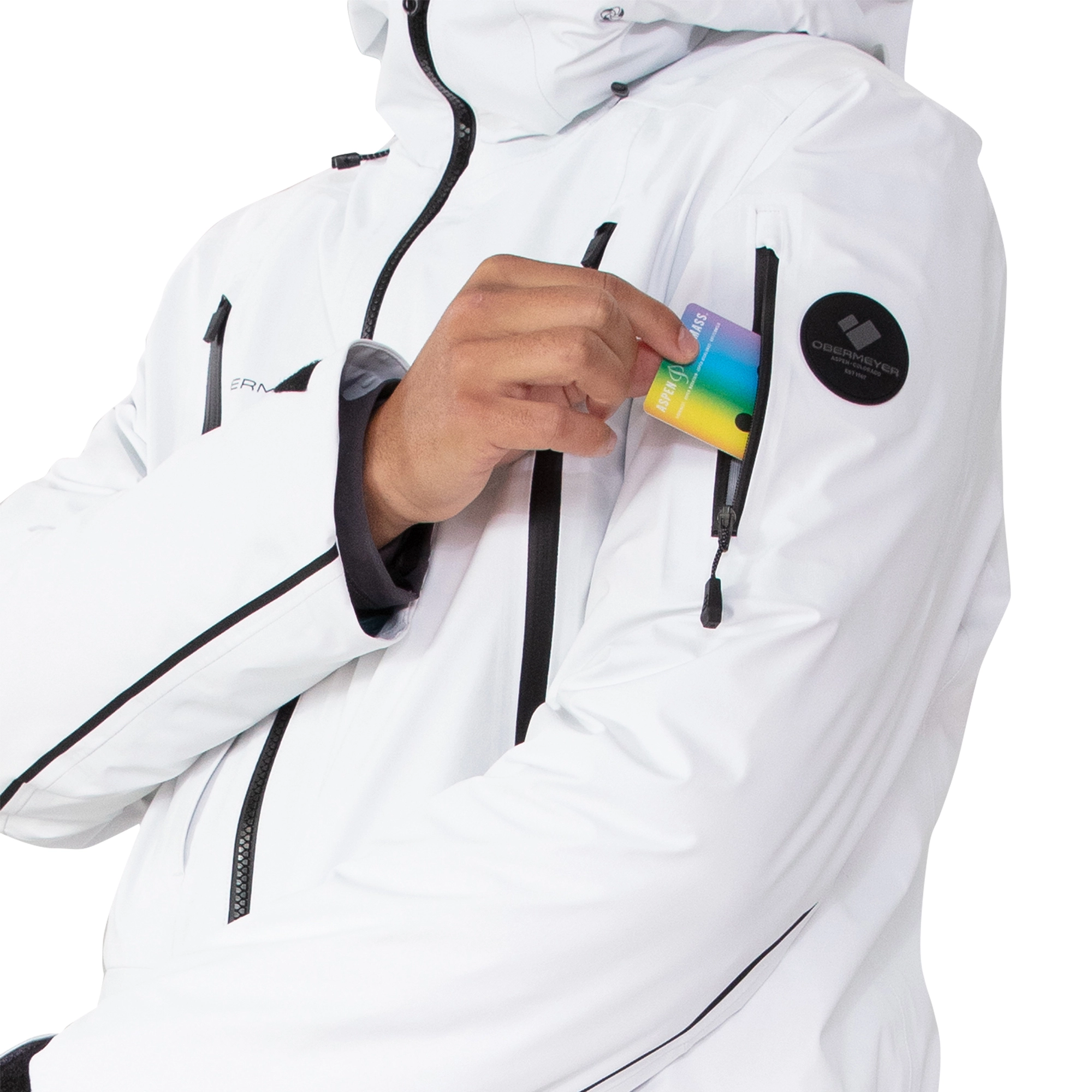 Obermeyer Mens Highlands Shell Jacket 8 Obermeyer Mens Highlands Shell Jacket - Image 8