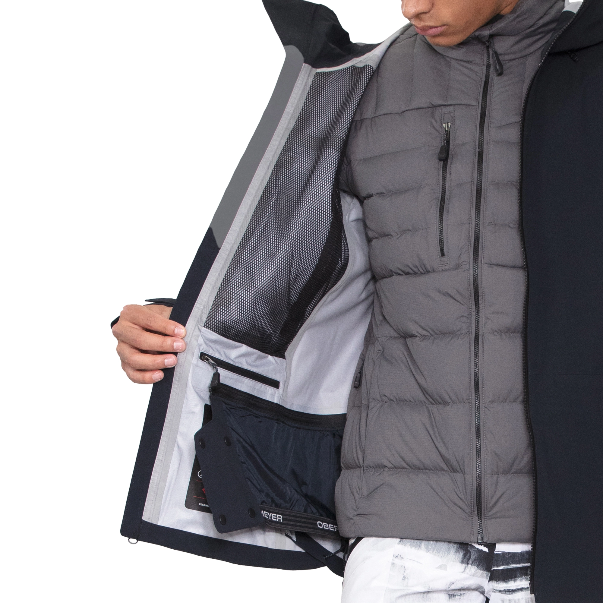 Obermeyer Mens Highlands Shell Jacket 16 Obermeyer Mens Highlands Shell Jacket - Image 16