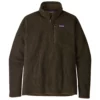 Patagonia Mens Better Sweater® 1/4 Zip Fleece Pullover