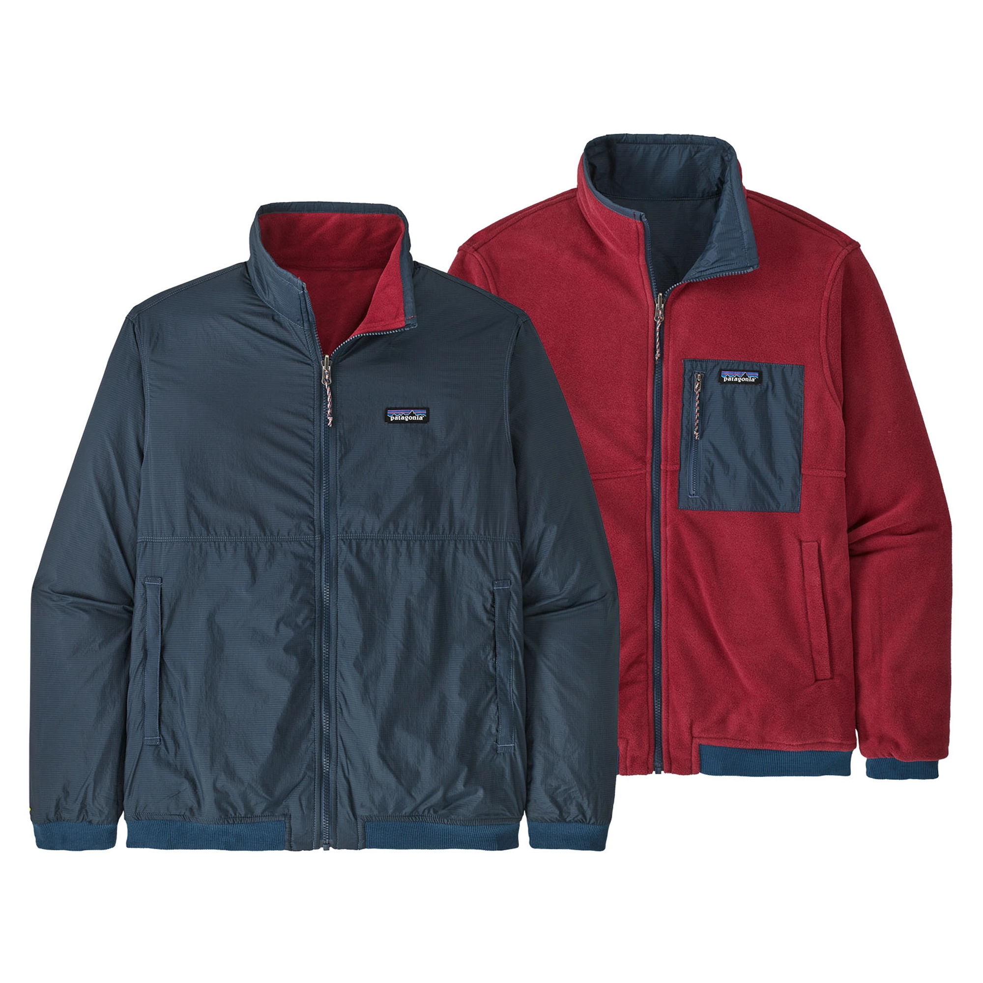Patagonia Mens Reversible Shelled Microdini Jacket 1 Patagonia Mens Reversible Shelled Microdini Jacket