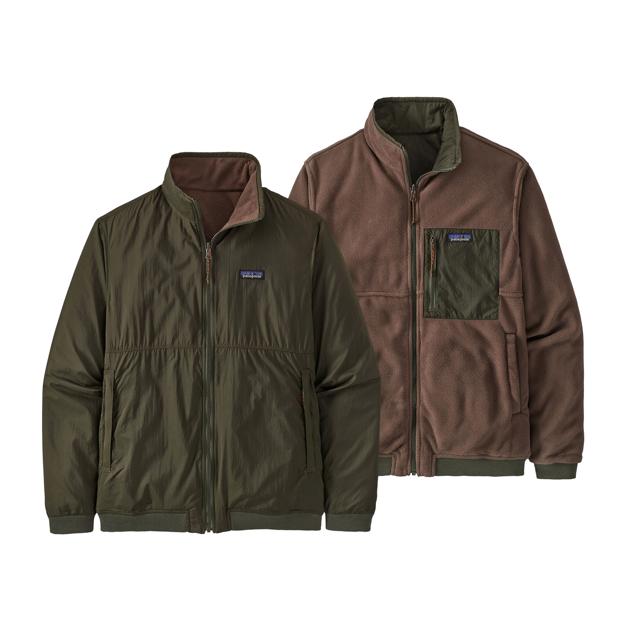 Patagonia Mens Reversible Shelled Microdini Jacket 2 Patagonia Mens Reversible Shelled Microdini Jacket - Image 2