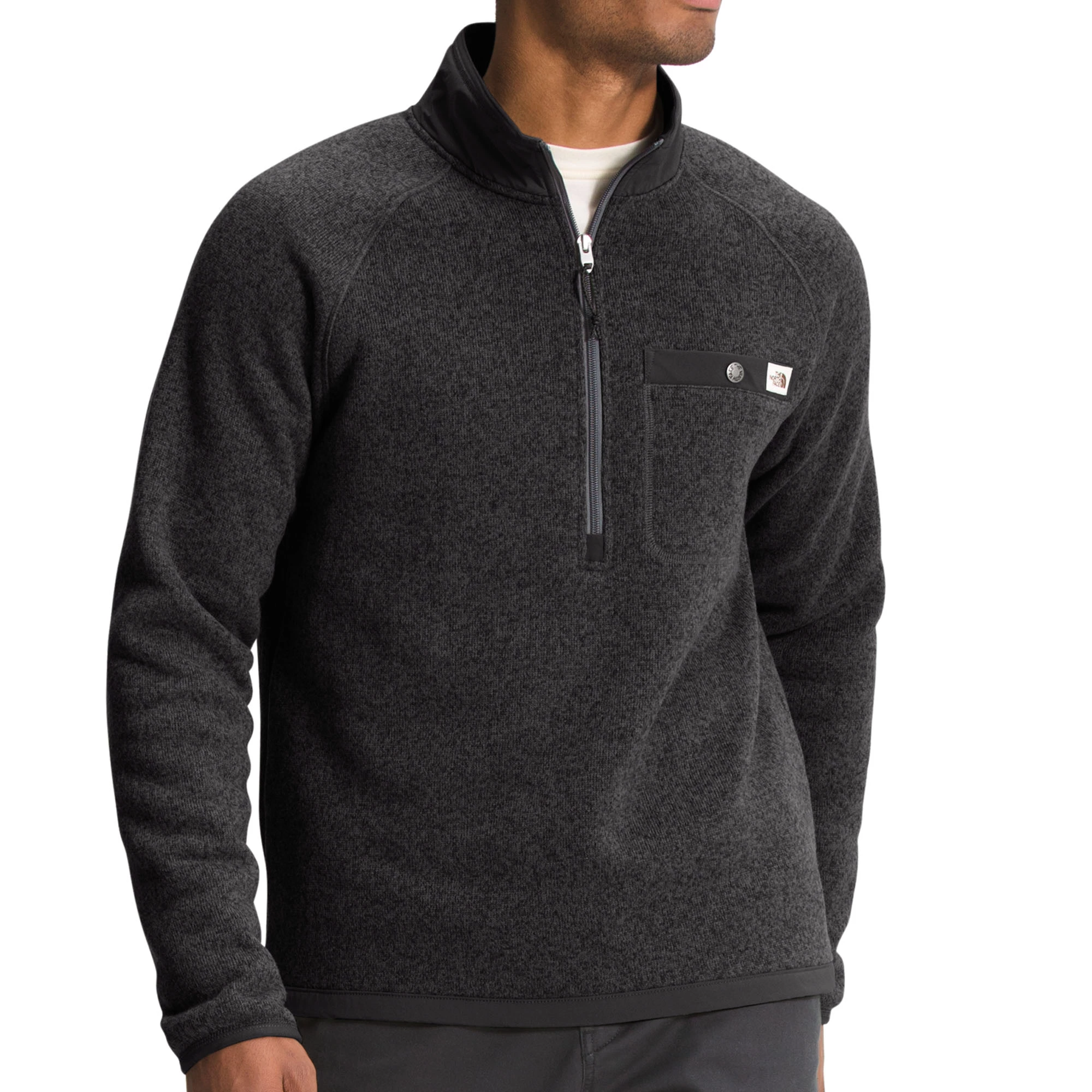 The North Face Mens Gordon Lyons 1/4 Zip Fleece Sweater 1 The North Face Mens Gordon Lyons 1/4 Zip Fleece Sweater