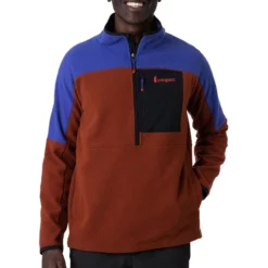 Cotopaxi Mens Abrazo Half-Zip Fleece Jacket