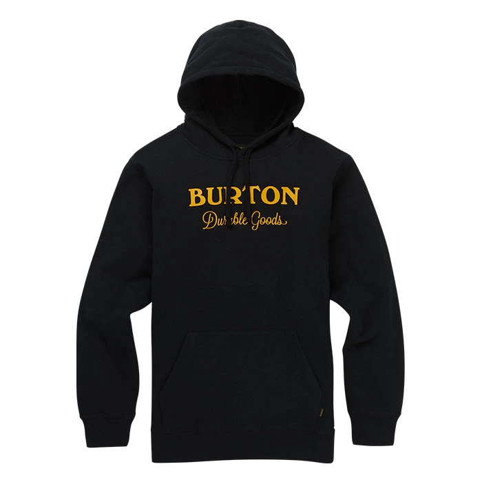 Burton Mens Gold Elite Pullover Hoodie 5 Burton Mens Gold Elite Pullover Hoodie - Image 5